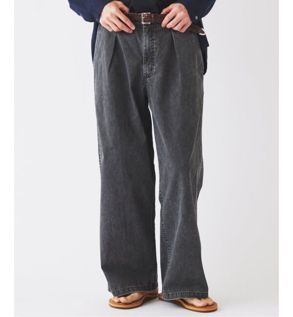 JOURNAL STANDARD relume「《予約》ワイドカット フェード チノパンツ」|チノ|