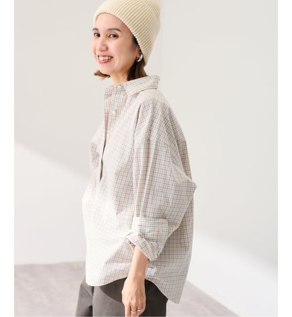 FRAMeWORK「ミニチェックレギュラーシャツ」|シャツ・ブラウス|