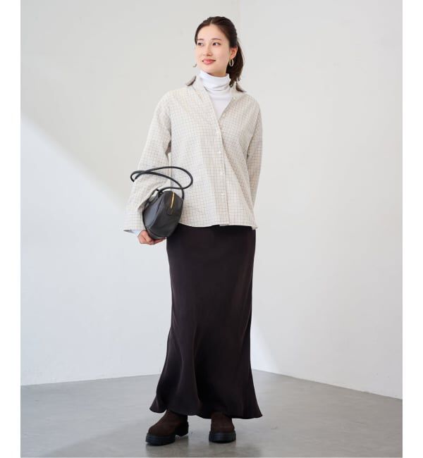 FRAMeWORK「ミニチェックレギュラーシャツ」|シャツ・ブラウス|