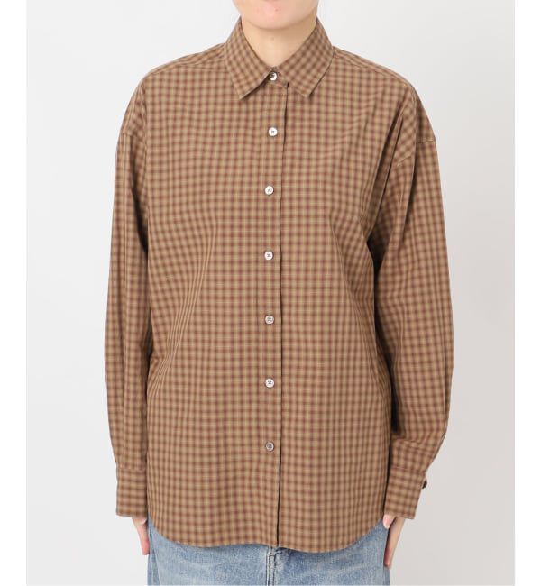 FRAMeWORK「ミニチェックレギュラーシャツ」|シャツ・ブラウス|