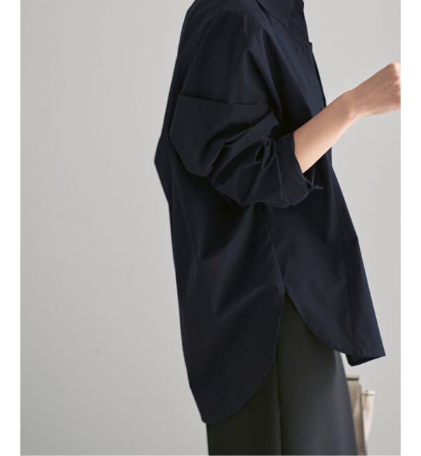 NOBLE「エフォートレスコットンニュアンスシャツ」|シャツ・ブラウス|