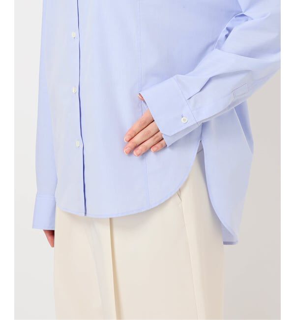 NOBLE「エフォートレスコットンニュアンスシャツ」|シャツ・ブラウス|