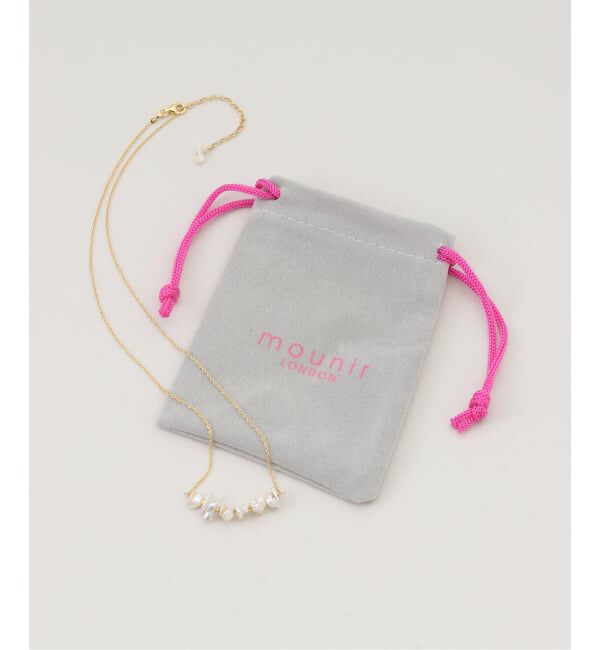 NOBLE「mounir/ムーニエ ケシパールネックレス」|ネックレス|