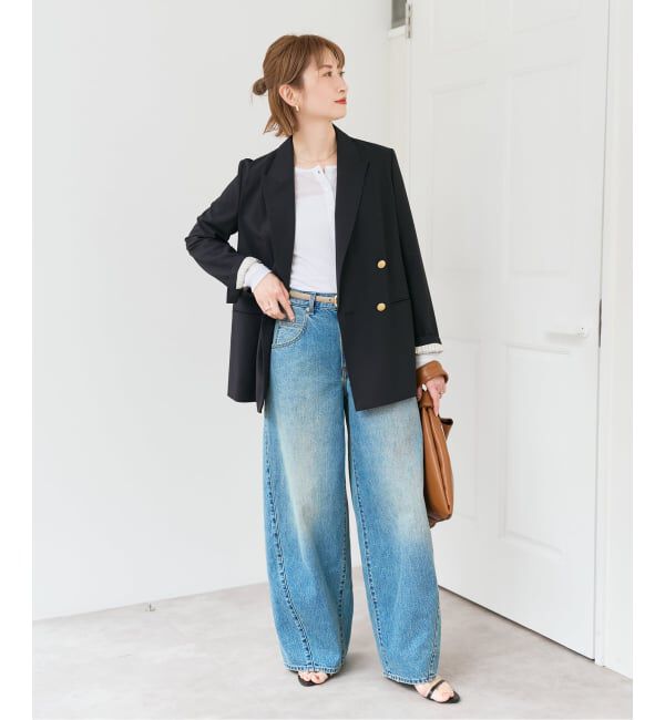 Spick and Span「シアーヘンリーネックTシャツ」|Tシャツ・カットソー|