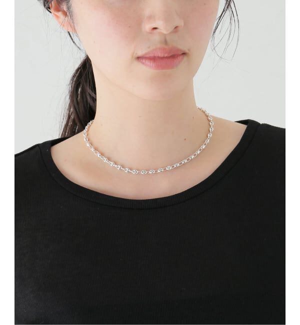 NOBLE「Sympathy of Soul/シンパシーオブソウル Gu Chain T-Bar Necklace」|ネックレス|