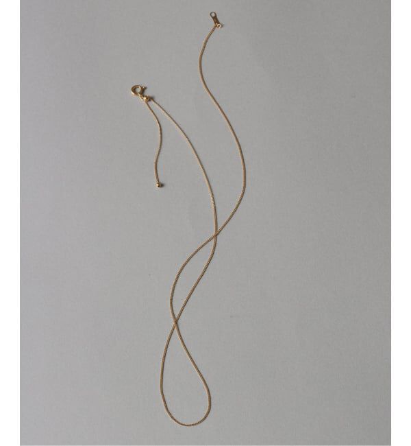 Lilas by Spick&Span「《予約》シングルキヘイ45cmスライドネックレス K18」|ネックレス|