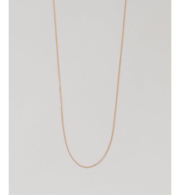 Lilas by Spick&Span「《予約》シングルキヘイ45cmスライドネックレス K18」|ネックレス|