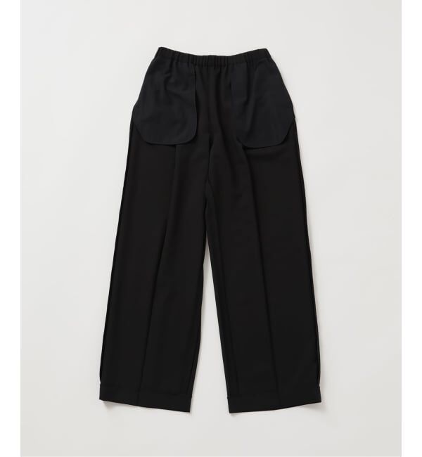 U by SPICK&SPAN「《予約》リネンライクウォッシャブルパンツ」|スラックス|