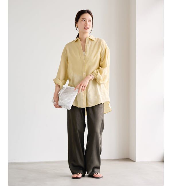 FRAMeWORK「≪WEB限定 / 追加予約≫レーヨンリネンツイルドロストパンツ」|その他|