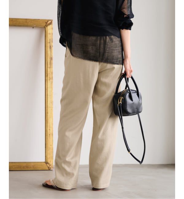 FRAMeWORK「≪WEB限定 / 追加予約≫レーヨンリネンツイルドロストパンツ」|その他|