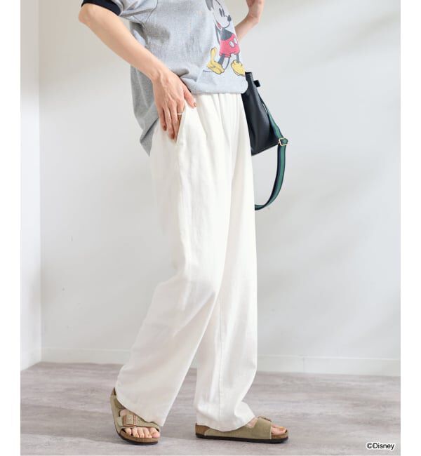 FRAMeWORK「≪WEB限定 / 追加予約≫レーヨンリネンツイルドロストパンツ」|その他|