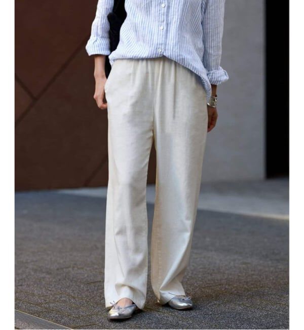 FRAMeWORK「≪WEB限定 / 追加予約≫レーヨンリネンツイルドロストパンツ」|その他|