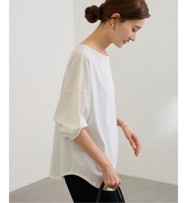 FRAMeWORK「≪新色 / 追加予約≫ドライタッチコットンL/Tee」|Tシャツ・カットソー|