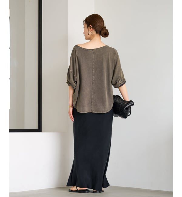 FRAMeWORK「≪新色 / 追加予約≫ドライタッチコットンL/Tee」|Tシャツ・カットソー|