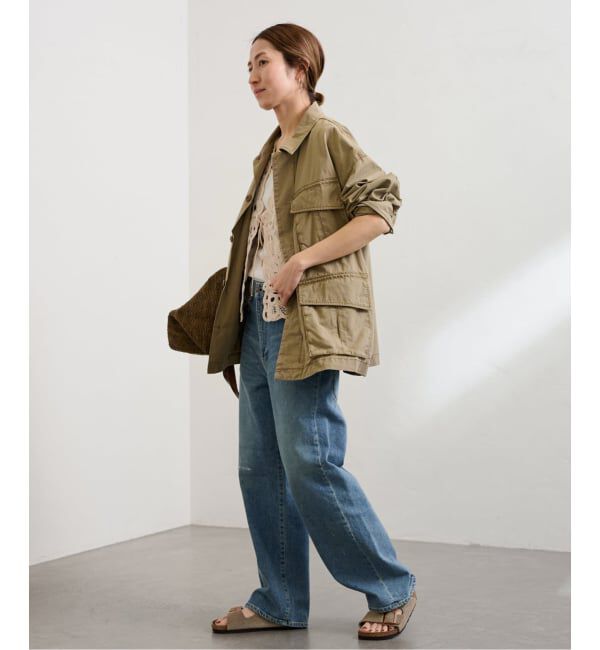 FRAMeWORK「≪追加予約≫コットンレースエンブロイダリーVEST」|ダウンベスト・ベスト|