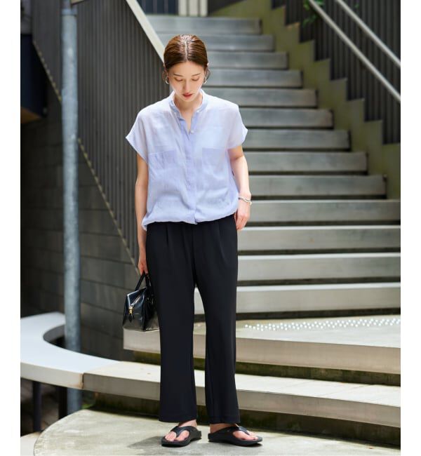 FRAMeWORK「≪一部カラーWEB限定 / 追加予約≫キャップスリーブドロストシャツ」|シャツ・ブラウス|