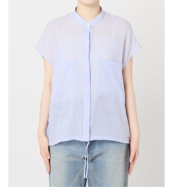 FRAMeWORK「≪一部カラーWEB限定 / 追加予約≫キャップスリーブドロストシャツ」|シャツ・ブラウス|