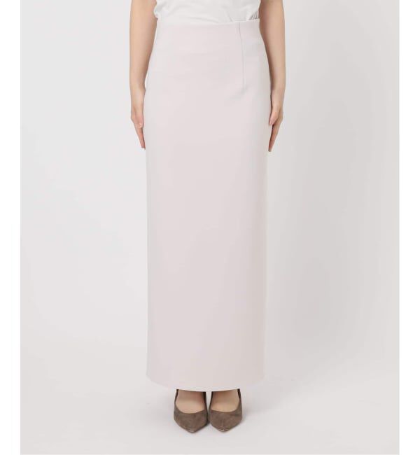 NOBLE「《追加予約・セットアップ対応》コンフォートジャージーライクタイトスカート」|スカート|