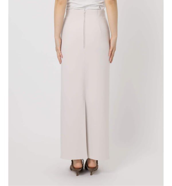 NOBLE「《追加予約・セットアップ対応》コンフォートジャージーライクタイトスカート」|スカート|