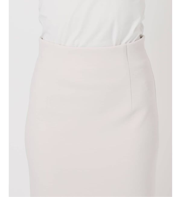 NOBLE「《追加予約・セットアップ対応》コンフォートジャージーライクタイトスカート」|スカート|