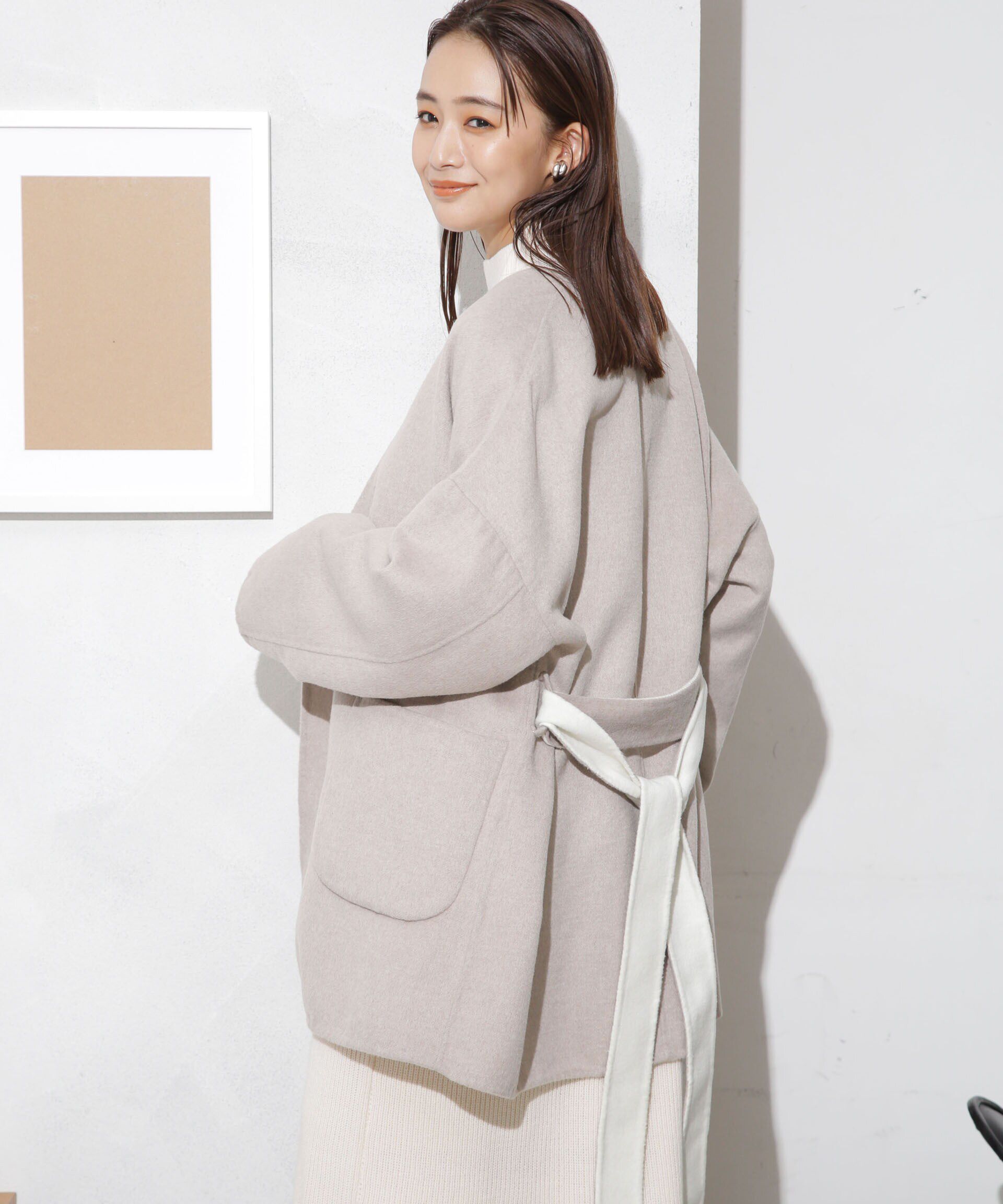 nano･universe「リバーガウンショートコート」|その他|