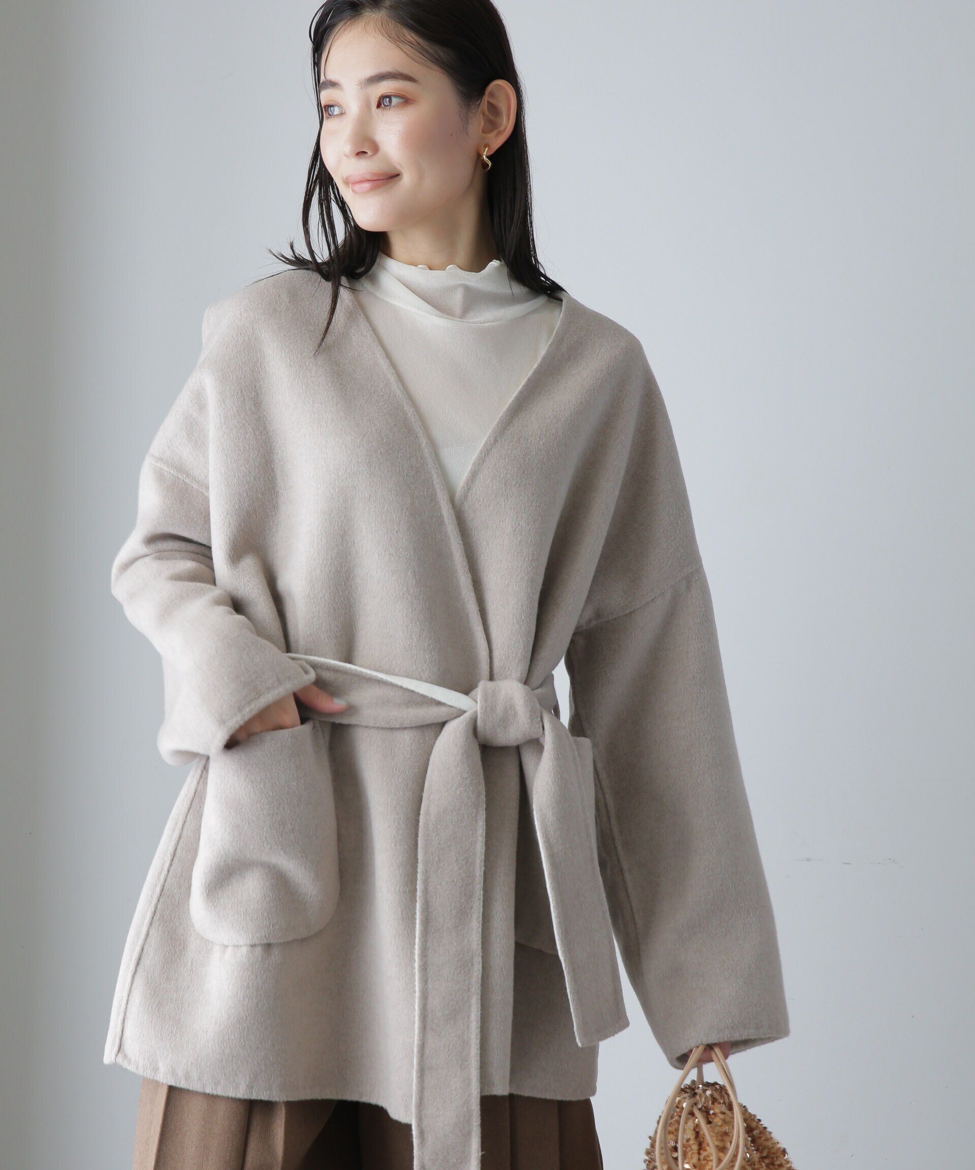 nano･universe「リバーガウンショートコート」|その他|