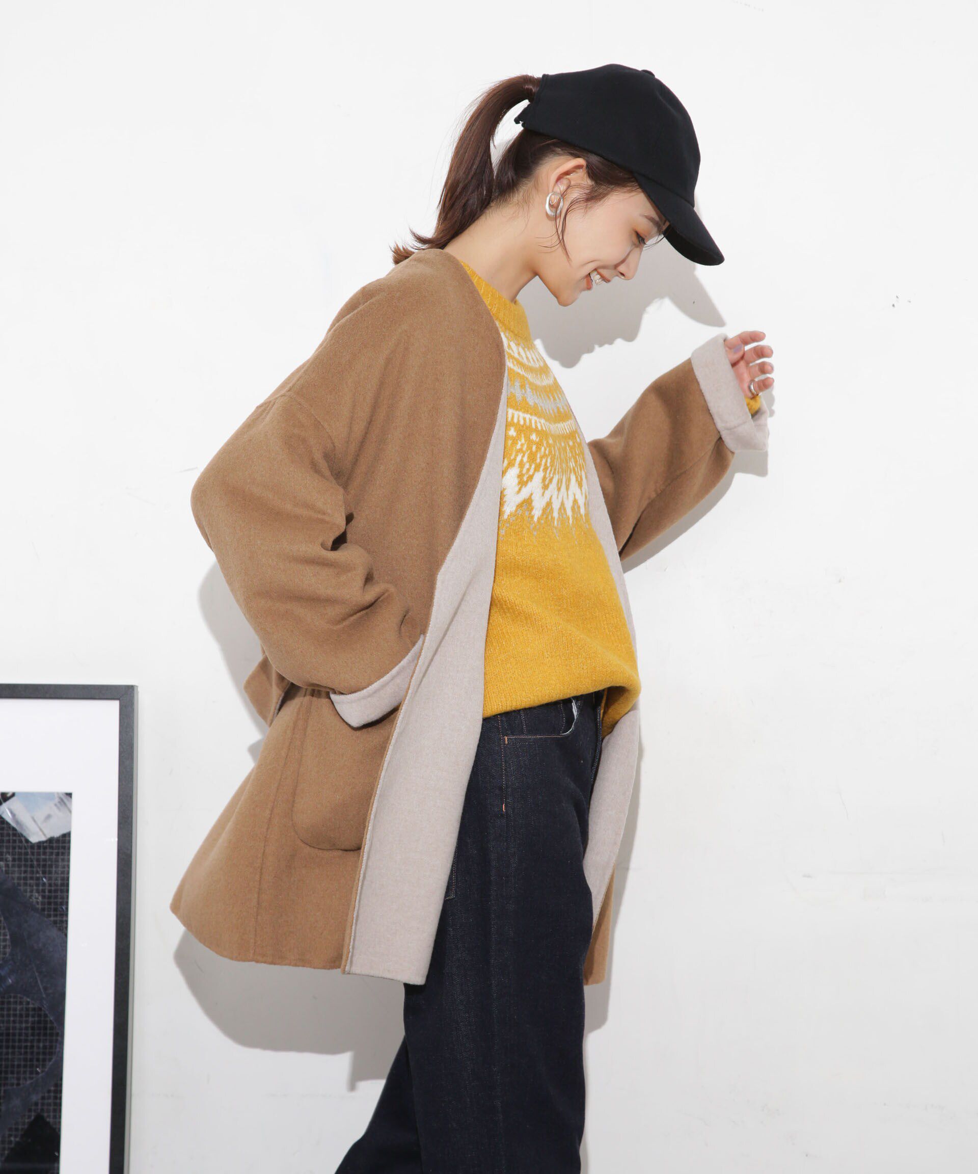 nano･universe「リバーガウンショートコート」|その他|