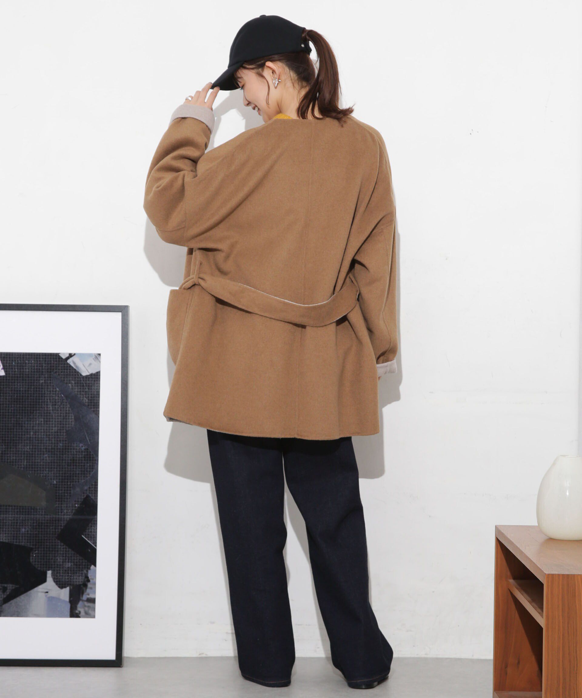 nano･universe「リバーガウンショートコート」|その他|