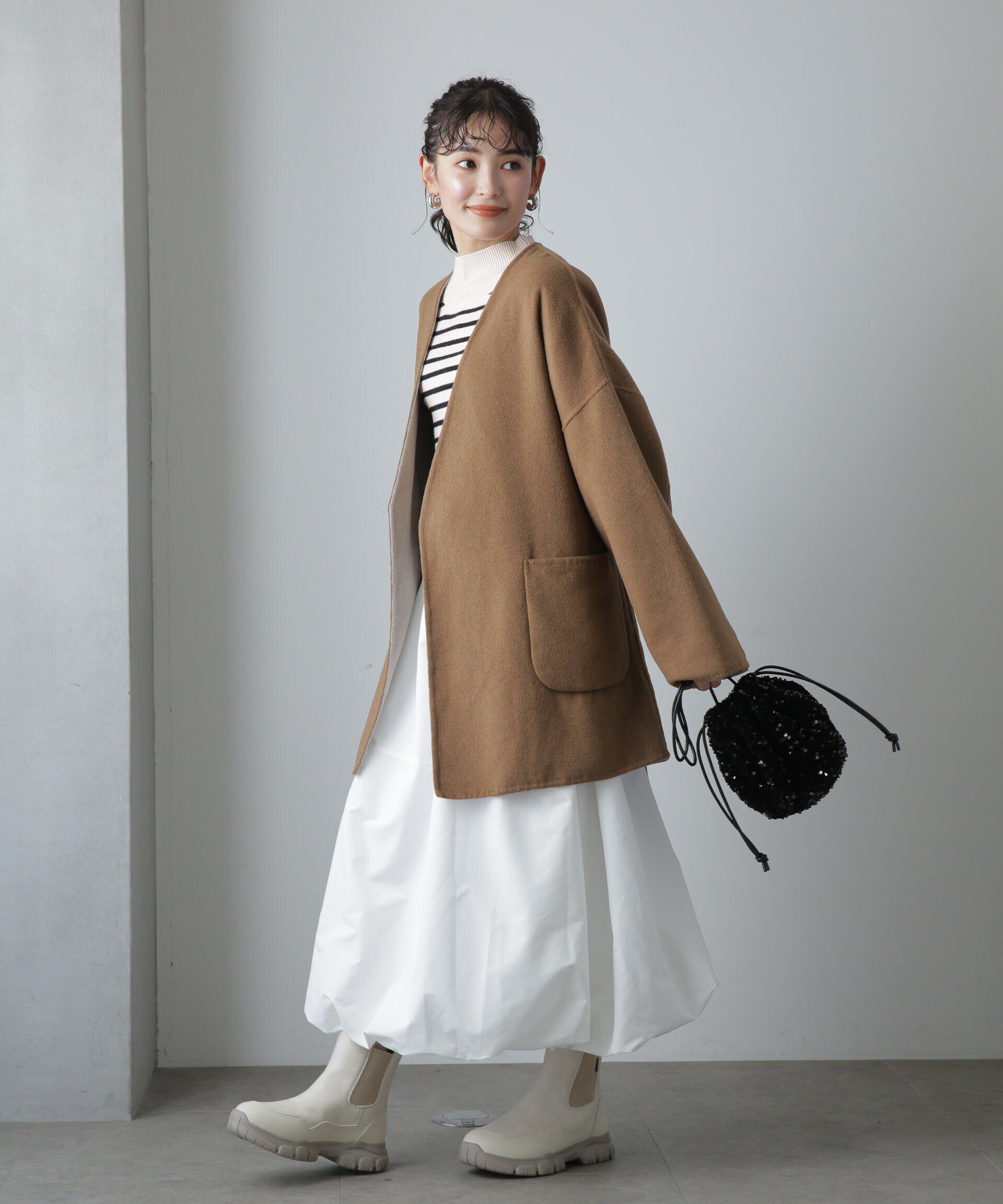 nano･universe「リバーガウンショートコート」|その他|