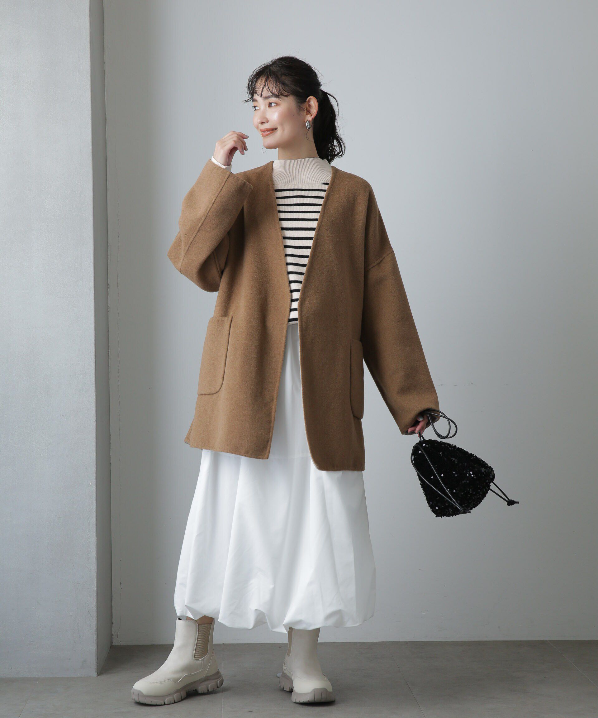 nano･universe「リバーガウンショートコート」|その他|