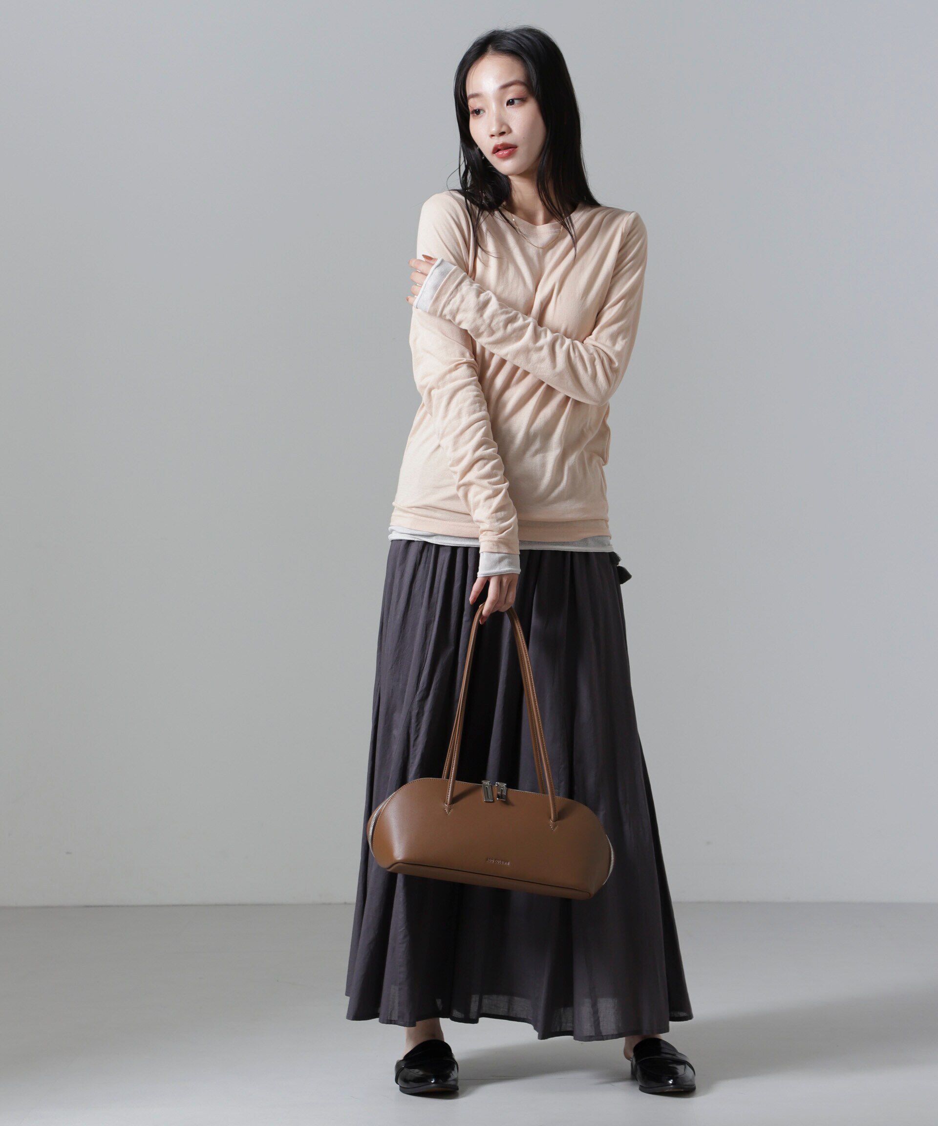 nano･universe「シアーテレコ&天竺ロンTeeセット」|Tシャツ・カットソー|