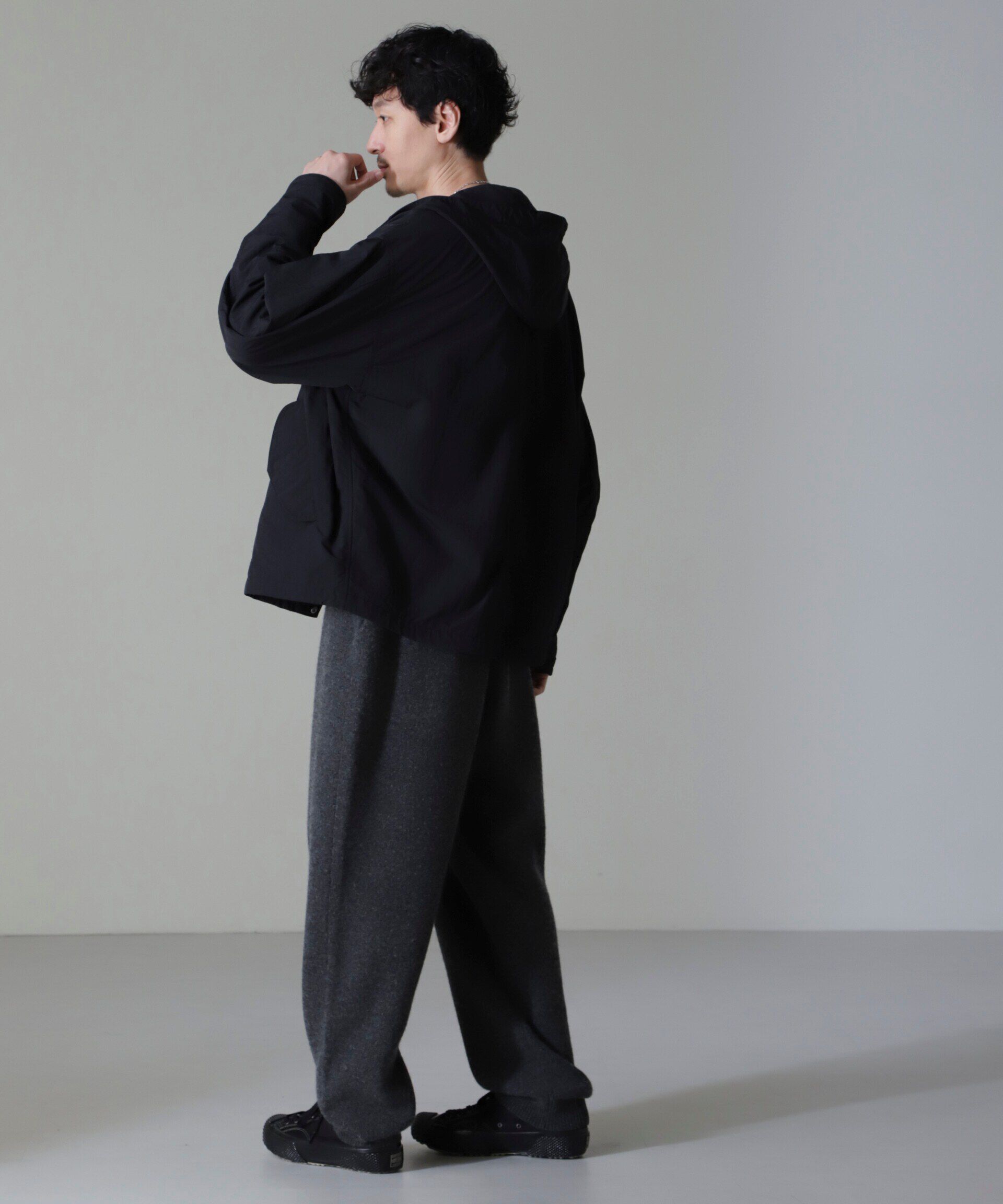 nano･universe「AQUA ウールカシミヤニットパンツ」|ニット・セーター|