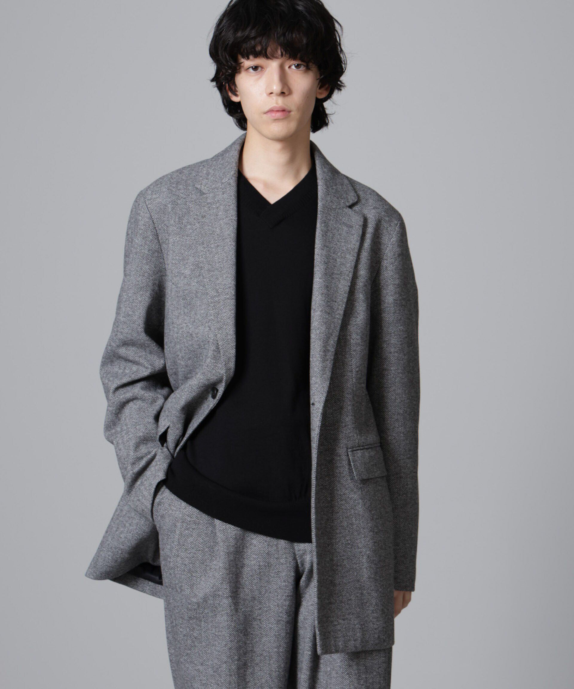 nano･universe「ツイードライク オーバージャケット」|その他|