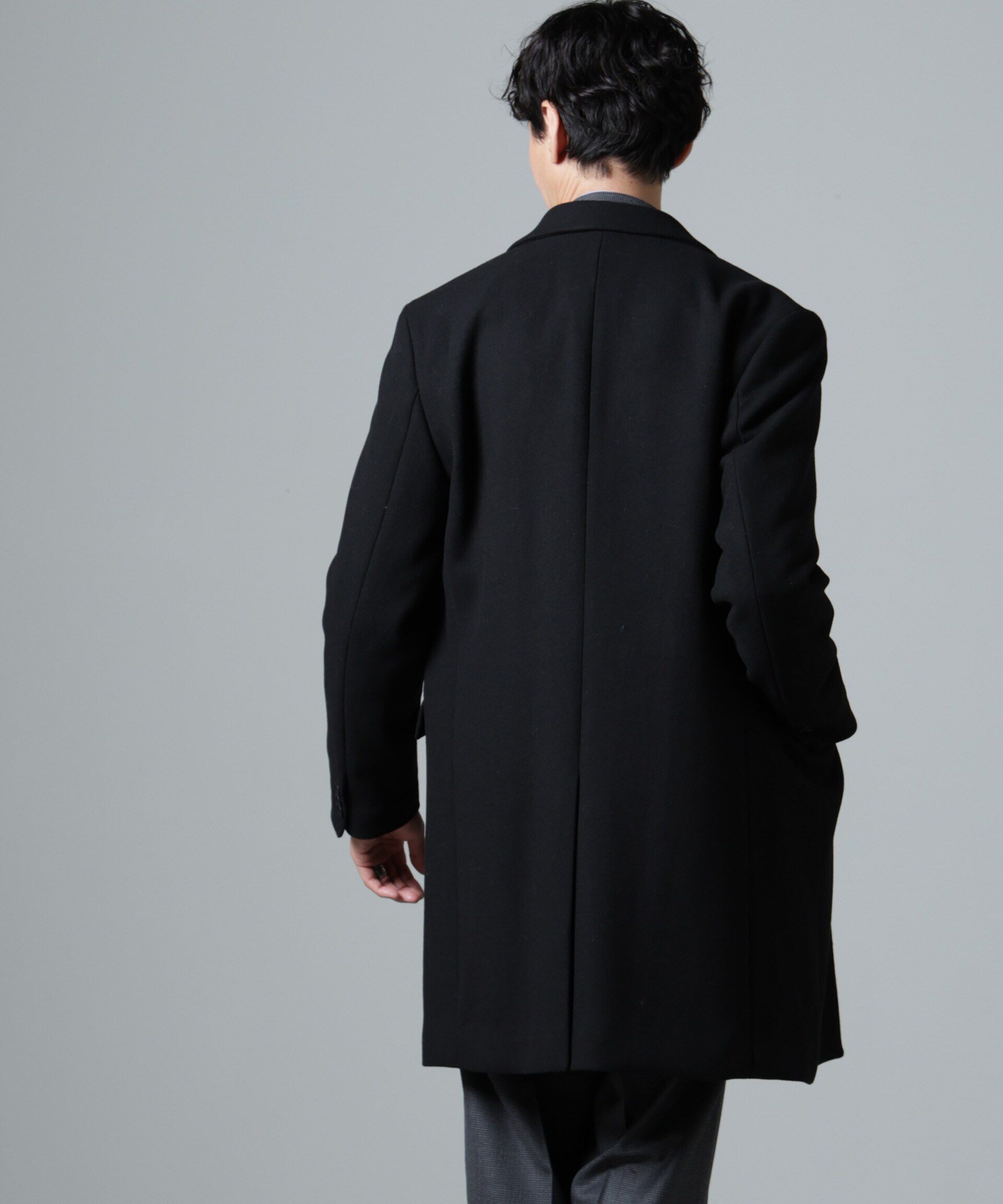 nano･universe「ウールブレンドメルトンチェスターコート」|その他|