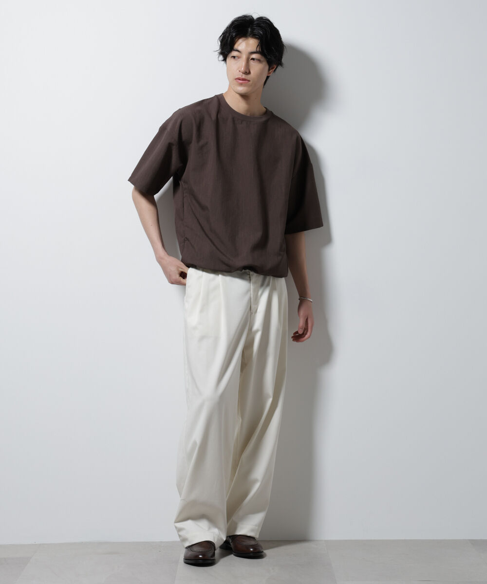 nano･universe「セオアルファ プルオーバーシャツ」|シャツ・ブラウス|