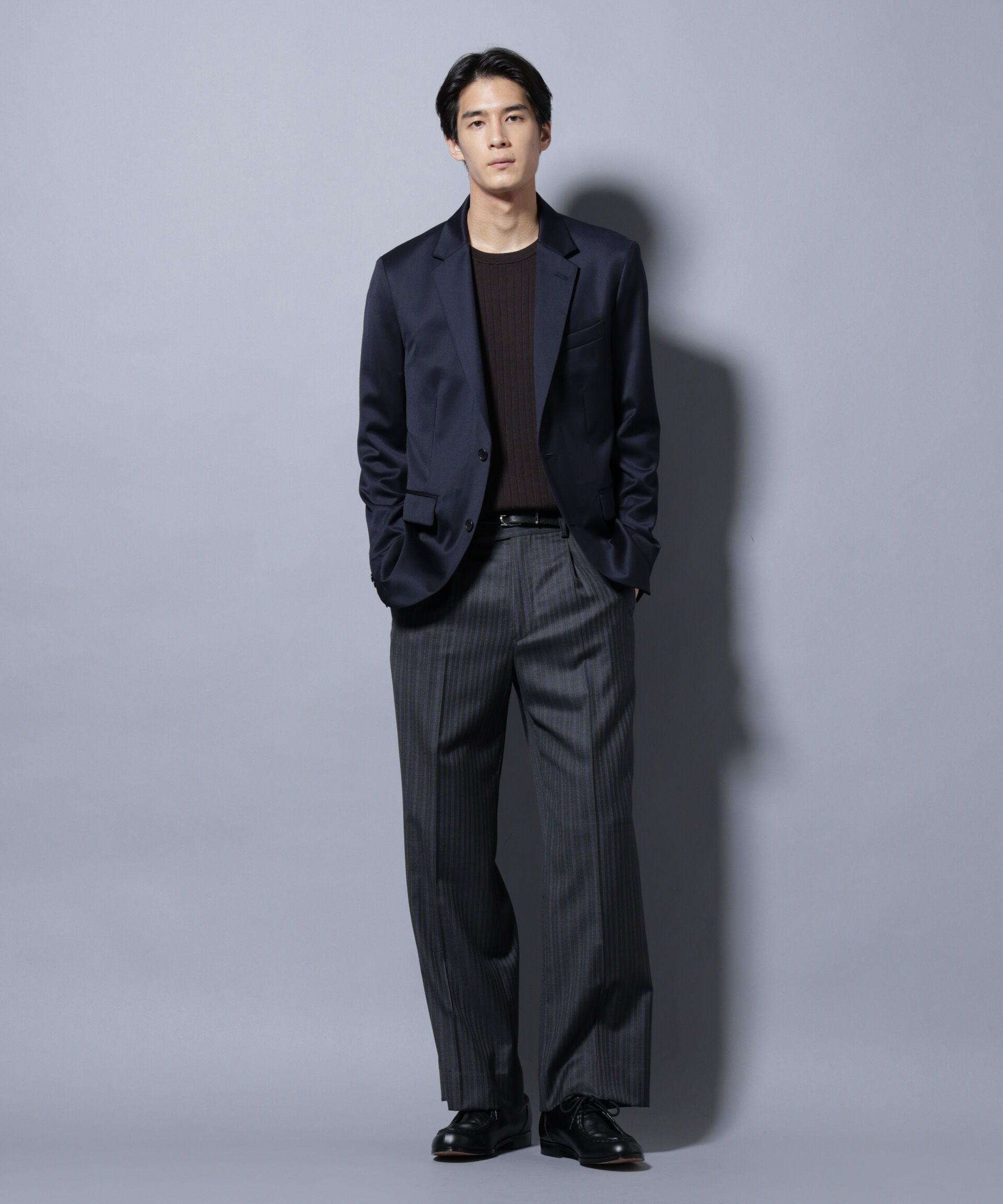 nano･universe「｢Damerino Select｣ ウールシルクベネシャンジャケット(セットアップ可)」|スーツ|