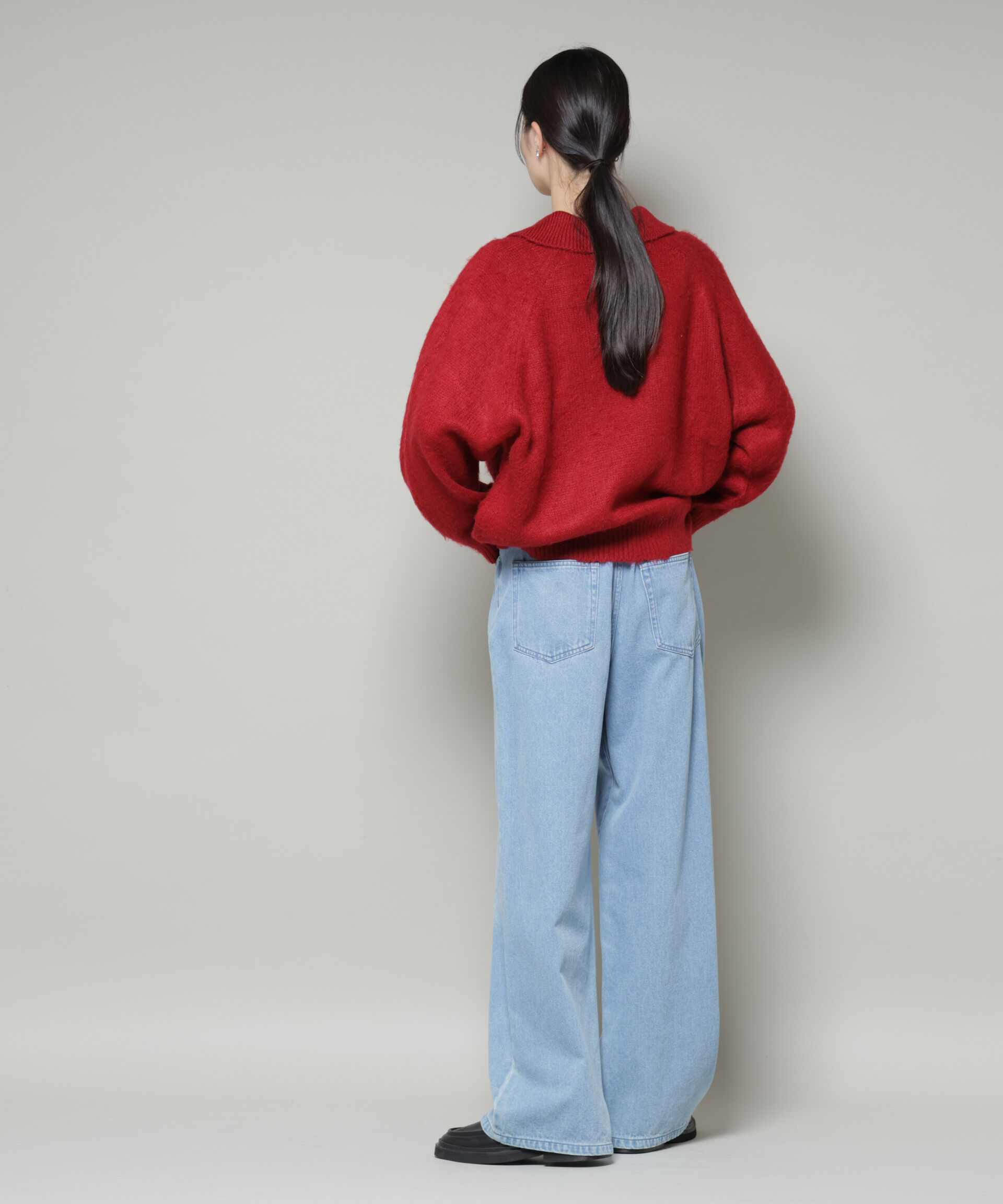 nano･universe「PENNEYS別注TheFOXシャギーポロニット」|ニット・セーター|