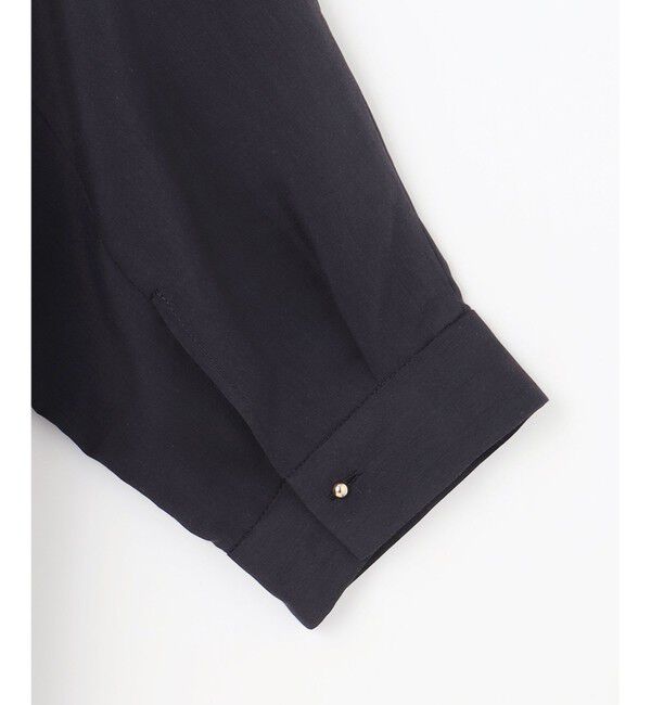 自由区「シアージオメトリックジャカードプルオーバー ブラウス」|シャツ・ブラウス|