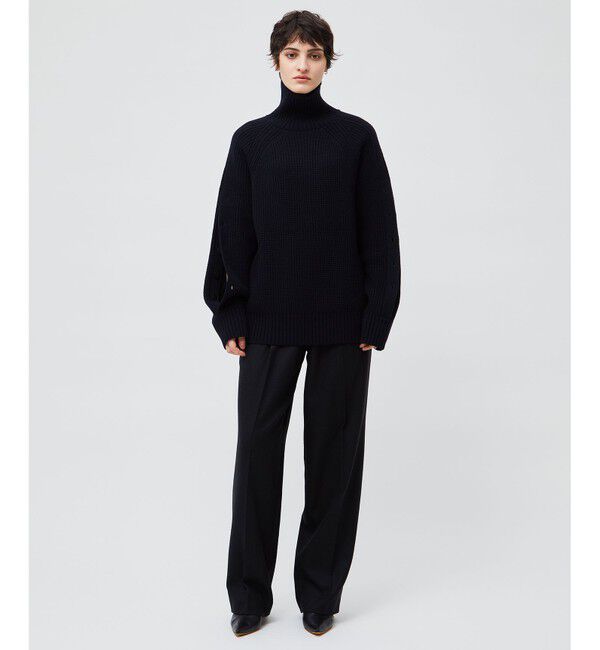 BEIGE,「TERNES / フロントジップワイドパンツ」|その他|