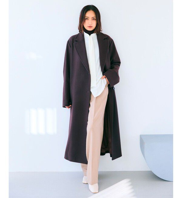 BEIGE,「TERNES / フロントジップワイドパンツ」|その他|