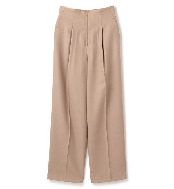 BEIGE,「TERNES / フロントジップワイドパンツ」|その他|