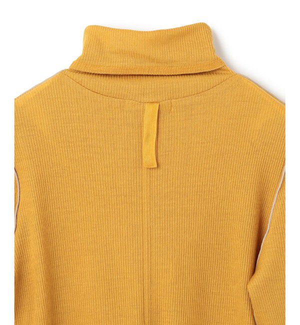 BEIGE,「【洗える・GISELe 10月号掲載】FORD / ウール配色メローハイネックカットソー」|Tシャツ・カットソー|