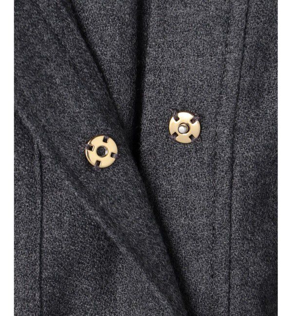 BEIGE,「【VERY NaVY12月号掲載】TERNES / ビックポケットプルオーバーウールブラウス」|シャツ・ブラウス|