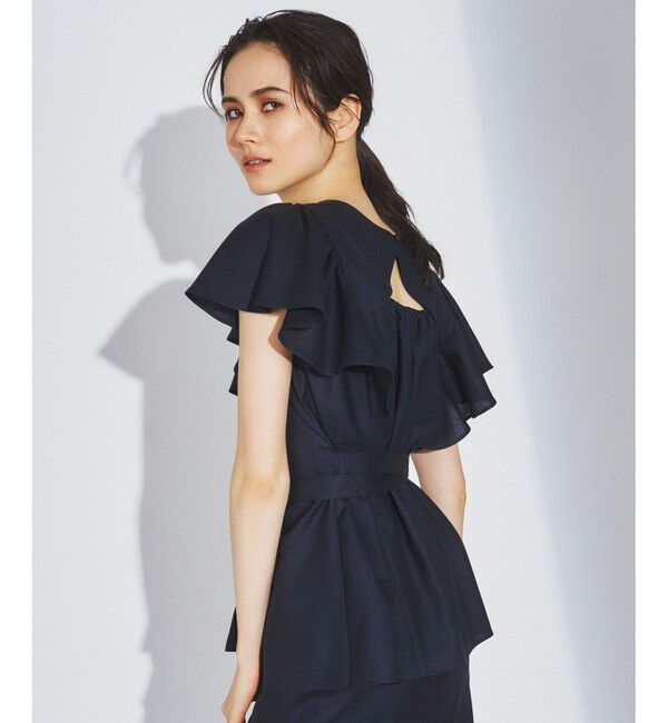 Diagram「カットアウトフリルトップ」|シャツ・ブラウス|