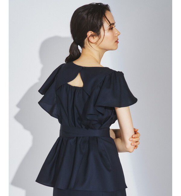 Diagram「カットアウトフリルトップ」|シャツ・ブラウス|