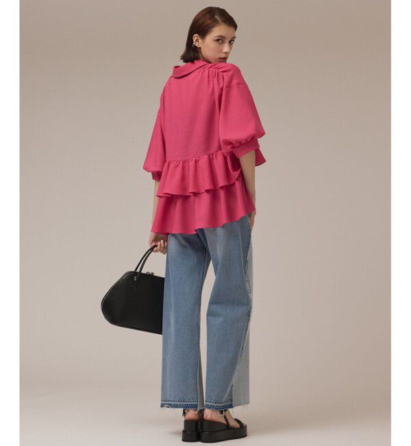 Diagram「ティアードシャツチュニック」|シャツ・ブラウス|ピンク