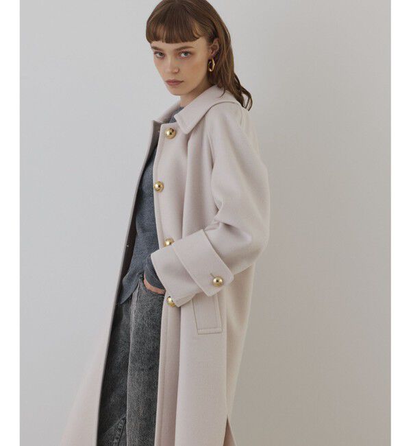 Diagram「ウールカシミヤリバーコート」|ステンカラーコート|