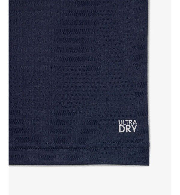 LACOSTE「ウルトラドライ コートジャカードジップポロシャツ」|ポロシャツ|