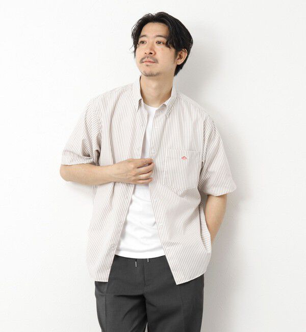 NOLLEY'S goodman「【DANTON/ダントン】DOT BUTTON B.D. SHIRT SS 25SS」|シャツ・ブラウス|