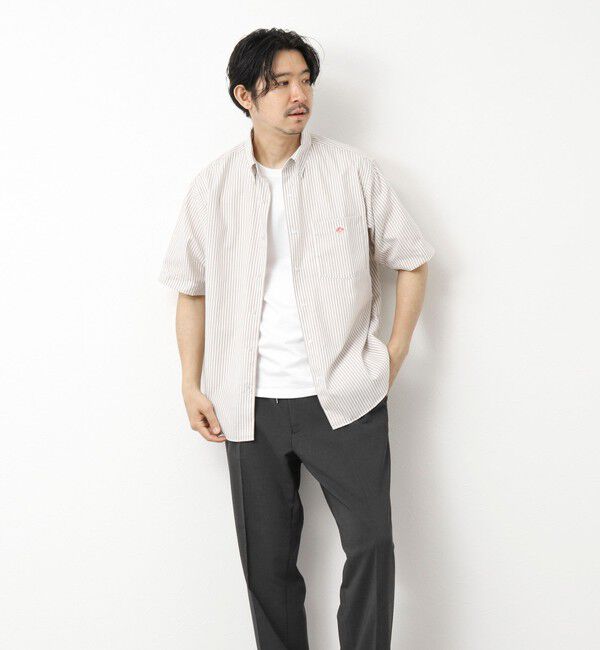 NOLLEY'S goodman「【DANTON/ダントン】DOT BUTTON B.D. SHIRT SS 25SS」|シャツ・ブラウス|